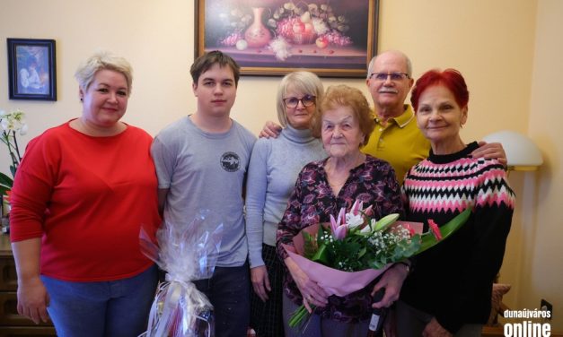 90 éves a Móricz nyugalmazott tanítónője