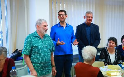 Nőnapi virágözön az egyesület ünnepén